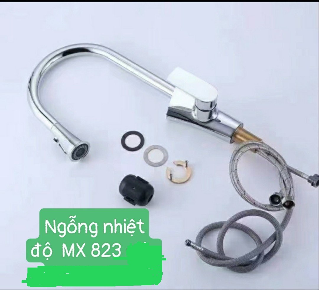 Ngỗng bếp rửa bát mã 823 có hiển thị nhiệt độ hiệu Maxxa Luxury